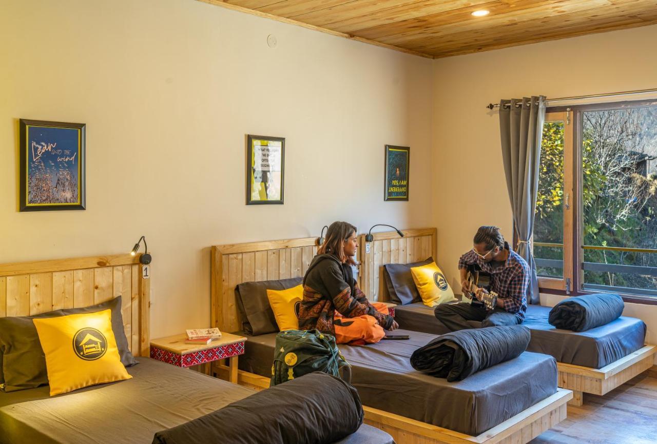 The Hosteller Tirthan Valley Gushaini Buitenkant foto