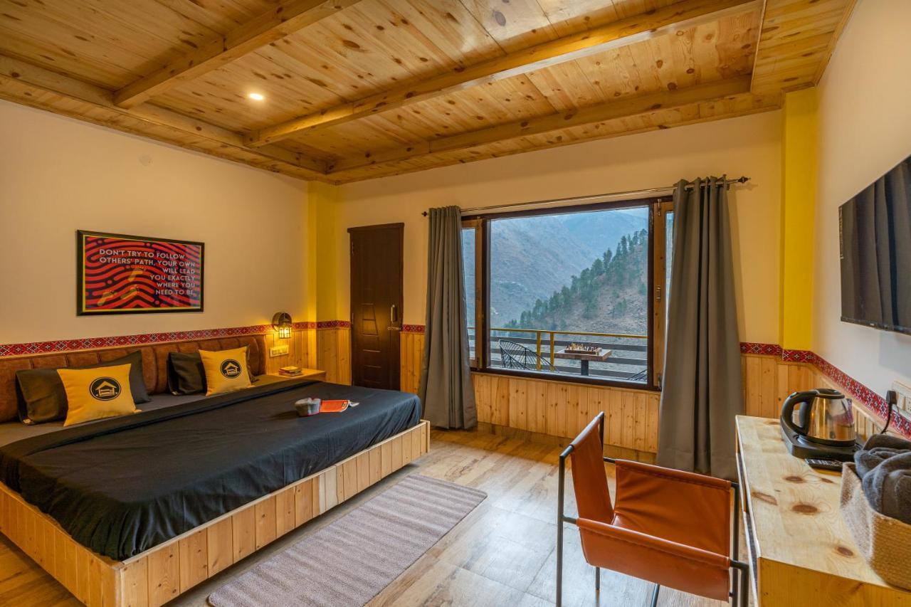 The Hosteller Tirthan Valley Gushaini Buitenkant foto