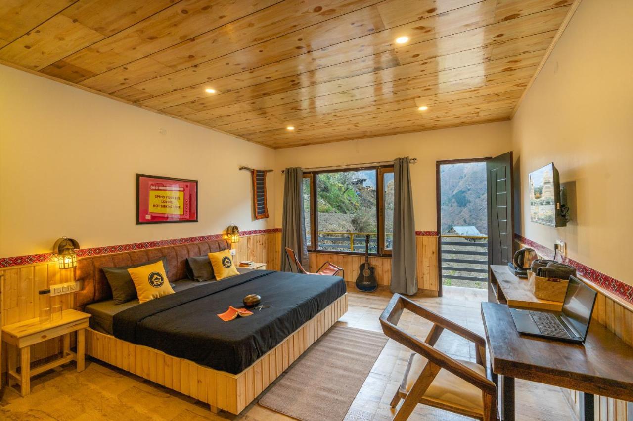 The Hosteller Tirthan Valley Gushaini Buitenkant foto