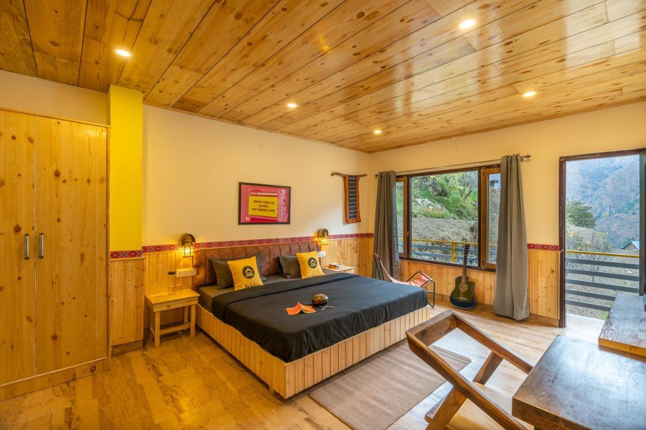 The Hosteller Tirthan Valley Gushaini Buitenkant foto