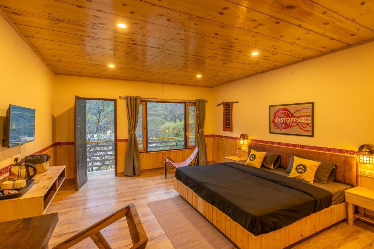 The Hosteller Tirthan Valley Gushaini Buitenkant foto