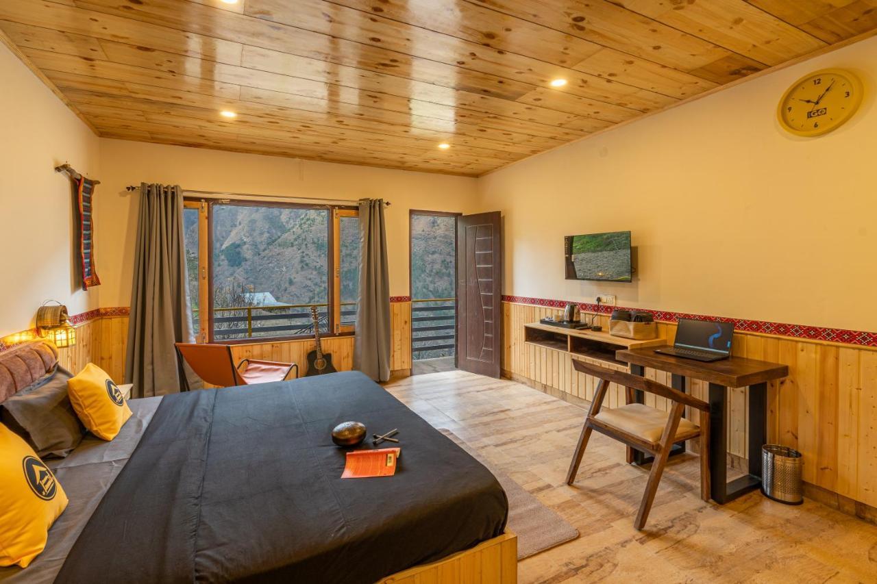 The Hosteller Tirthan Valley Gushaini Buitenkant foto
