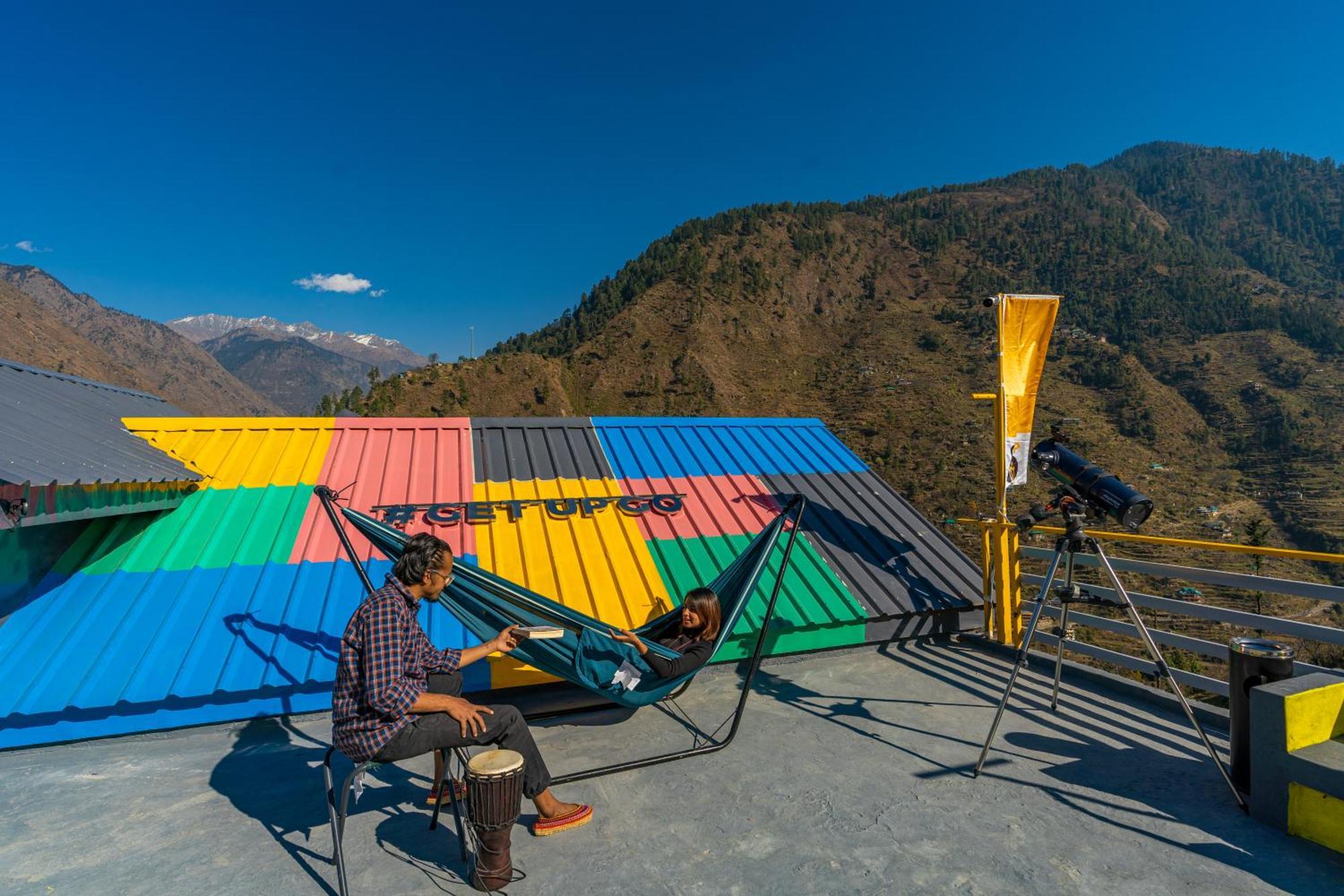 The Hosteller Tirthan Valley Gushaini Buitenkant foto